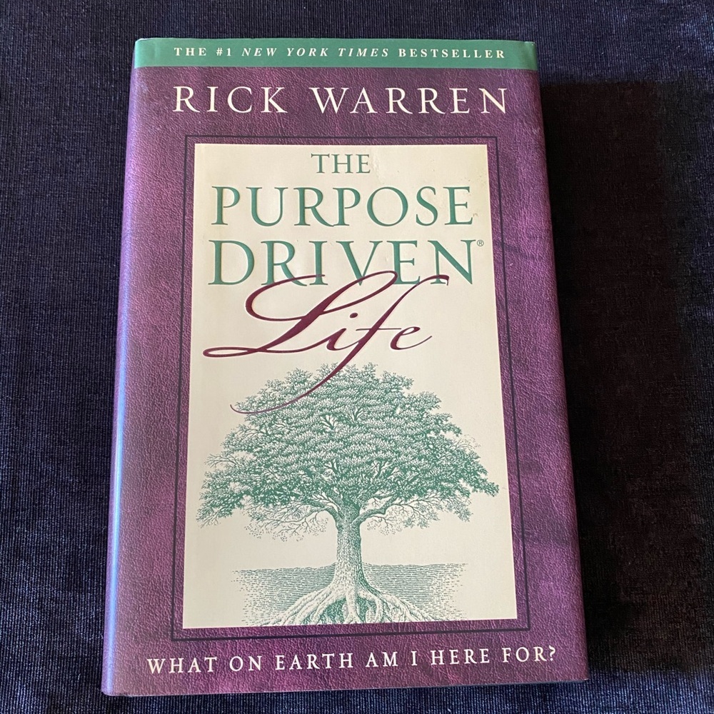 The Purpose Driven Life Hardcover Book | Rick Warren Christian Self Help Growth - Picture 3 of 5
